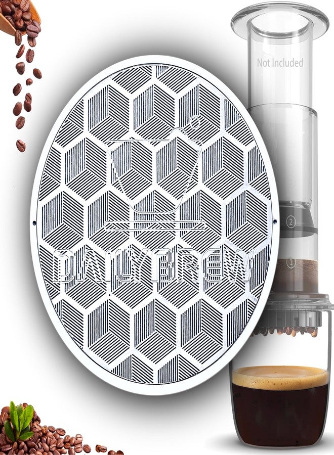 Dailybrew Reusable Stainless Steel Coffee Filter compatible with AeroPress Coffee Maker Standard, Same Flow with Paper Filters While Keeping Richer Flavor & Delicious Coffee-oils - Image 1